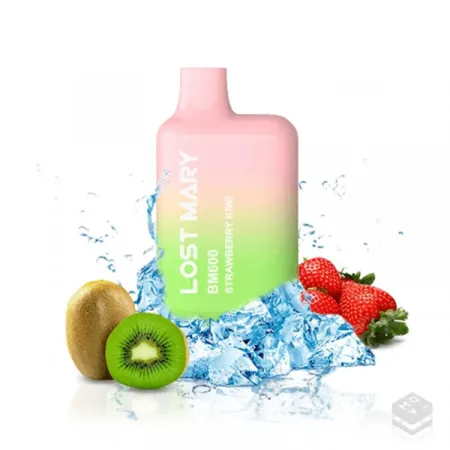 Lost Mary BM600 PreFilled Pod Kit - Strawberry Kiwi - 2% Or 20mg Nic