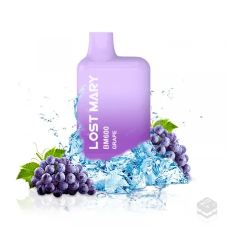 Lost Mary BM600 PreFilled Pod Kit - Grape - 2% Or 20mg Nic