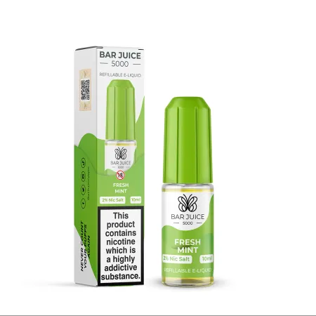 Bar Juice 5000 - Fresh Mint Nic Salt E-Liquid - 10ml - 20mg