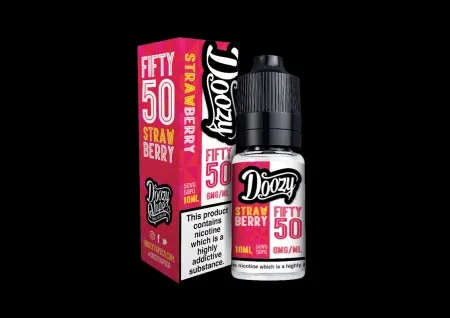 Buy Doozy E-Liquids - Fifty:50 - Strawberry - 10ml - 3mg Online at Best ...