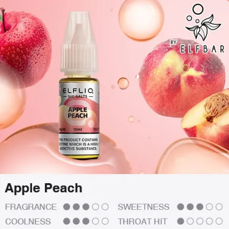 ELFLIQ - Apple Peach - 10ml - 10mg