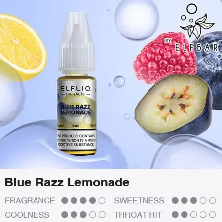 ELFLIQ - Blue Razz Lemonade - 10ml - 10mg