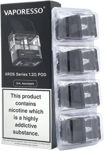 VAPORESSO XROS 1.2 Ohm Pod - 4 Pack