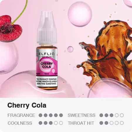 ELFLIQ - Cherry Cola - 10ml - 10mg