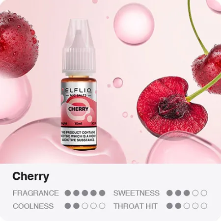 ELFLIQ - Cherry - 10ml - 10mg