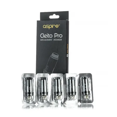 ASPIRE CLEITO PRO COILS 0.5 ohm 60W - 80W (5-PACK)