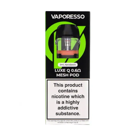 VAPORESSO LUXE Q 0.6 ohm MESH PODS (4-PACK)