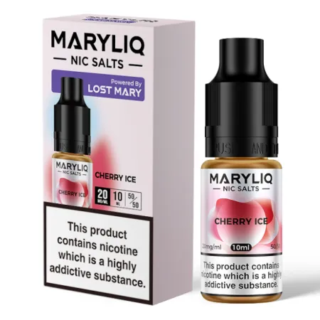 MARYLIQ Nic Salts - Cherry Ice - 10ml - 20mg