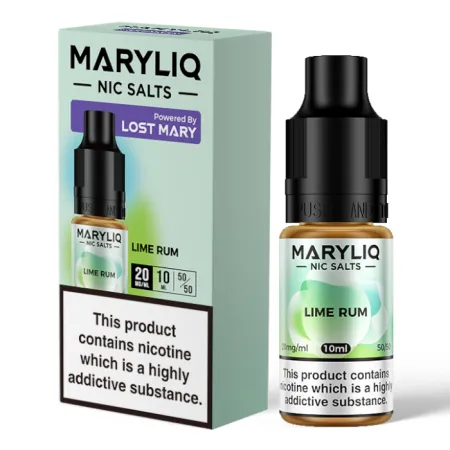 MARYLIQ Nic Salts - Lime Rum - 10ml - 20mg