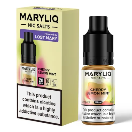 MARYLIQ Nic Salts - Cherry Lemon Mint - 10ml - 20mg