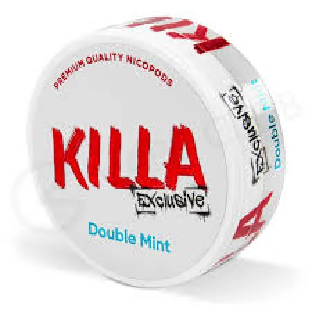 KILLER EXCLUSIVE - DOUBLE MINT Nicotine Pouches - 13.2mg