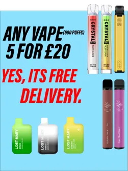 offer 5 for 20